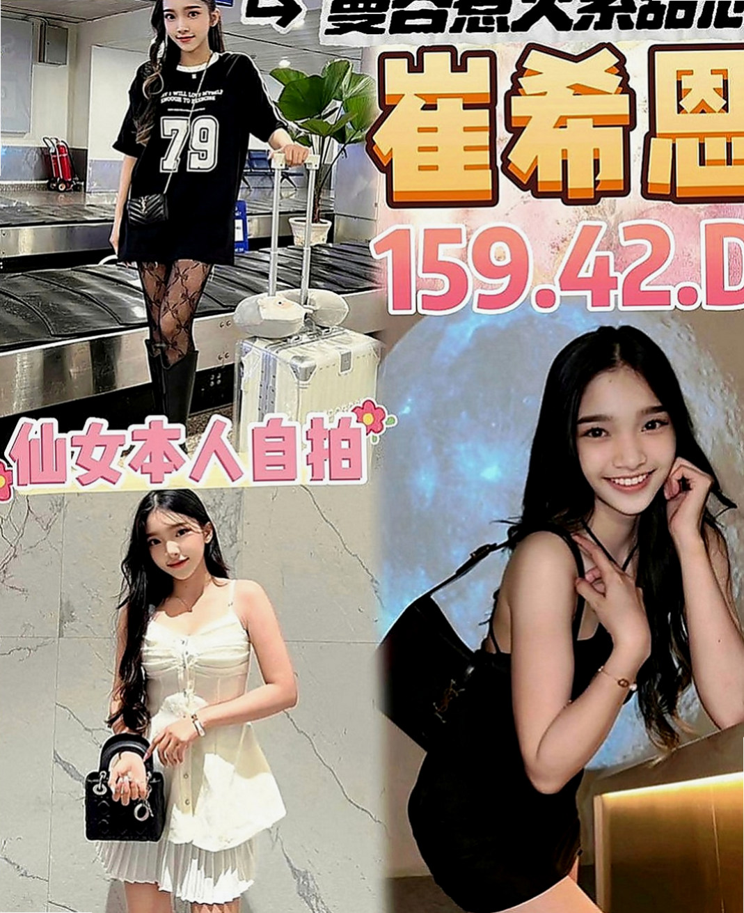 樹林好茶：程歡 |大三學姐|166cm|42kg/|C杯|19y|